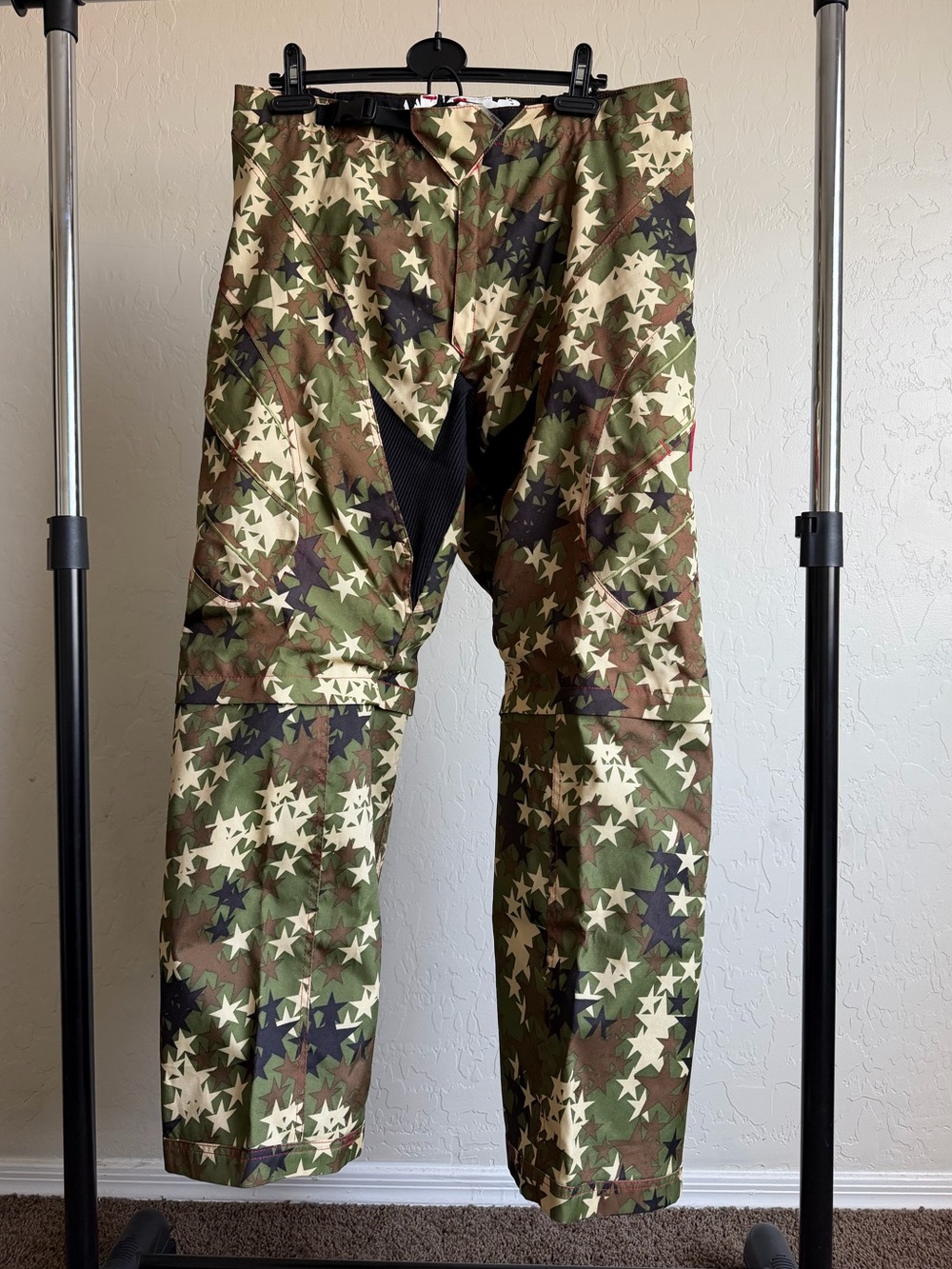 Thor Camouflage Star Riding Pants - Green & Brown